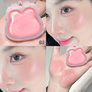 Cappuvini บลัชออนแบบเงาอเนกประสงค์สไตล์เกาหลีบลัชออนแบบกระต่ายน้อยขยายได้สำหรับนักเรียนใบหน้ามิเนอรัลน่ารัก - Product Image 2