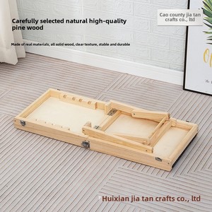 <span class=keywords><strong>Escalera</strong></span> Plegable Portátil de Madera para Mascotas, Rampa de Madera para Perros - Product Image 2