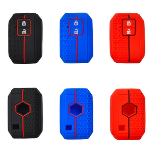 2 botones de silicona remoto coche llavero accesorios funda para llave para Suzuki Swift <span class=keywords><strong>Ignis</strong></span> Jimney XL7 Ertiga 2020 2021 <span class=keywords><strong>2022</strong></span> 2023 - Product Image 4