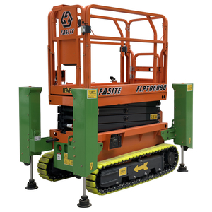 Plataforma Elevadora Compacta para Terrenos Difíciles con Orugas FLPT0810D, Funcionamiento Eficiente para Construcción en Exteriores - Product Image 1