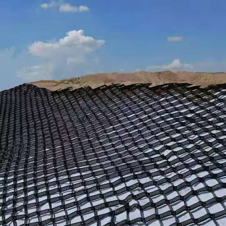 Geogrid 3 пластиковая георежетка для дорожного строительства