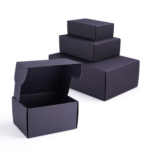 Boîte d'expédition en carton noir - Product Image 3