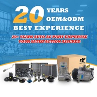 Araba Oto Parçaları Elektrikli 12/24V Park Soğutucusu Araba Kliması Evrensel Otomatik Klima Kompresörü Motor Elektrikli Kompresörler