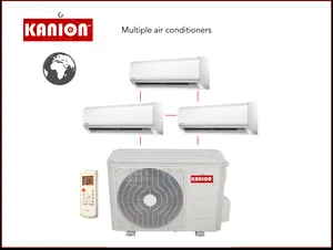 Kanionco EU-Standard-Wechselrichter Wand-Splitt Multi-Zonen-Klimaanlage 7000 btu 220 v 50 hz Indoor-Einheiten