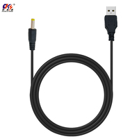 Cable de Alimentación USB a Macho a DC 4.0*1.7mm Macho, Cable de Carga para Computadora y Electrodomésticos