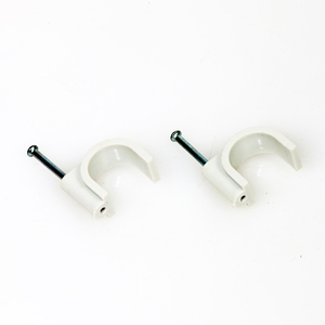 Échantillons gratuits Accessoires pour fils de 5 mm Clips pour câbles circulaires/ronds Clips pour câbles électriques Attaches de câbles en plastique Porte-câbles/colliers de serrage pour câbles - Product Image 2