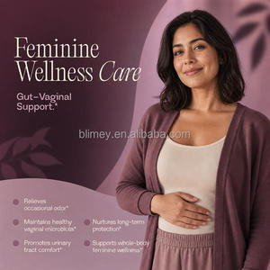 Capsule Probiotiche e Prebiotiche per Donne, Integratore Vaginale in Capsule Rosa, Capsule per Rassodamento Vaginale, Equilibrio del pH, 100 Miliardi - Product Image 2