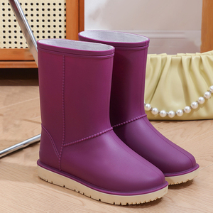 Vente en gros Tendance Semelle Durable Facile à Nettoyer Bottes Longues pour Femmes Bottes de Mode pour Femmes - Product Image 2