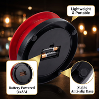 Roulette Électrique Personnalisable avec Logo pour Fêtes – Jeu de Boissons Amusant pour Adultes, Idéal pour Enterrement de Vie de Garçon et Anniversaires