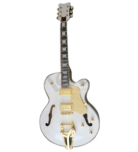 <span class=keywords><strong>Guitarra</strong></span> Eléctrica de Cuerpo Hueco de 6 Cuerdas, Color Blanco, Weifang Rebon/<span class=keywords><strong>Guitarra</strong></span> Eléctrica - Product Image 1