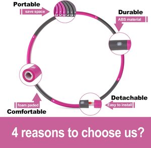 <strong>Loss</strong> <strong>Weight</strong> Hula Plastic Tube Detachable Hula <strong>Ring</strong> - Product Image 4