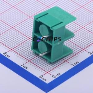 JL762B-76202GA1 Barrier Terminal Block Through hole Component (THT),P=7.62mm Connector Two Sides 7.62mm 1x2P Straight Pin - Product Image 1