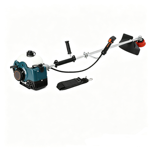 Desbrozadora y Cortacésped Manual de 2 Tiempos a Gasolina para Jardín, con 1400W de Alta Potencia para Recuperación de Terrenos - Product Image 1