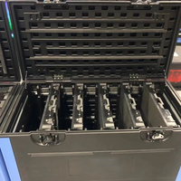 Le démontage rapide permet d'économiser de l'espace de transport Écran d'affichage LED en plastique HDPE par Light ampt rack flight case