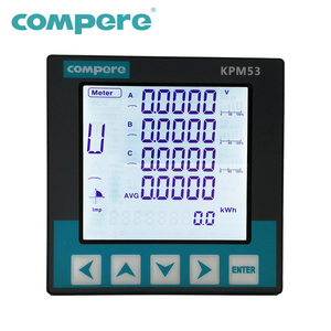 96*96mm multi función digital LCD panel eléctrico medidor de potencia con la demanda armónica 4 cuadrante de energía - Product Image 4