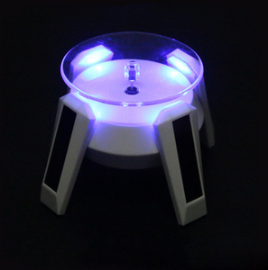 Hot Bán UFO Xoay Năng Lượng Mặt Trời Đồ Trang Sức Hiển Thị Đồng Hồ Vòng Đeo Tay Ngọc Bích Đồ Trang Sức Điện Thoại Di Động Hiển Thị Kệ Chủ - Product Image 2