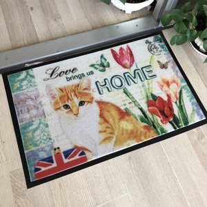 Alfombras de Fieltro de Poliéster Impresas Personalizadas con Inyección de Tinta, Alfombrillas de Vinilo Plástico con Respaldo de PVC - Product Image 4