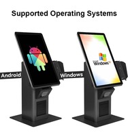 Borne de Paiement Libre-Service AonPos 21.5 Pouces pour Restaurant, Hôtel, Magasin, Système de Commande Automatique, Caisse Tout-en-Un Android