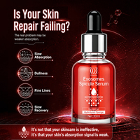 Sérum en gros aux exosomes de Calantha et spicules 30ml – Régénération cutanée avancée, Essence anti-âge pour le visage