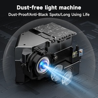 Projecteur de cinéma maison portable OEM A6 Factory Mini 1080p 4K HD LCD LED, nouveau design, projecteur de cinéma maison portable