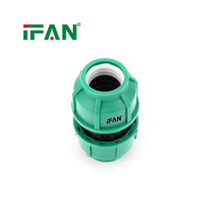 Raccords de compression rapide en PEHD pour injection, raccord en T femelle de gros pour l'irrigation, bonne qualité - Product Image 1
