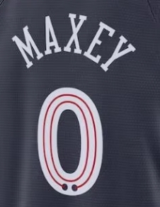 2023-2024 nuevo Philadelphia impreso o cosido 0 Maxey 1 Harden 12 <span class=keywords><strong>Tobias</strong></span> 21 Embiid camiseta de baloncesto - Product Image 2