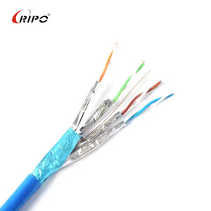 สายเคเบิลเครือข่ายความเร็วสูง Cat7 23AWG 4คู่ utp/ftp/sftp Cu CCA การทดสอบสายแลนผ่านมา - Product Image 2