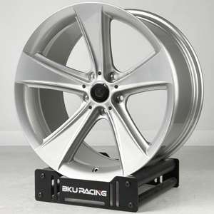 Rines Bku Forjados para <span class=keywords><strong>BMW</strong></span> Estilo 359 E92 M3 E90 E46 E39 M5 E60 E38 de 17 <span class=keywords><strong>18</strong></span> 19 Pulgadas, Rines Personalizados de Aleación Plateada Cepillada 5x120 - Product Image 6