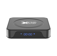 El Más Reciente Reproductor Multimedia X30 Android 12.0 4k WIFI 6 Allwinner H618 2GB 8GB16GB con Control Remoto por Voz, Smart TV Box