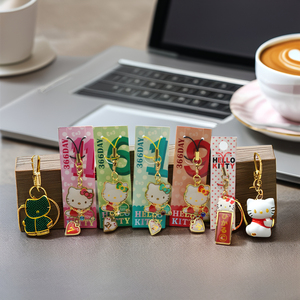 Kẽm hợp kim <span class=keywords><strong>Hello</strong></span> <span class=keywords><strong>Kitty</strong></span> móc chìa khóa <span class=keywords><strong>charm</strong></span> kim loại Thủ công mỹ nghệ - Product Image 3