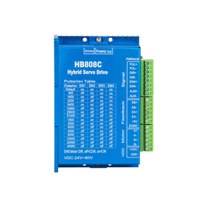 HB808C ไฮบริดเซอร์โวไดรฟ์ 24V DC 57/86 มม.ตัวควบคุมมอเตอร์สำหรับสเต็ปเปอร์มอเตอร์ - Product Image 1