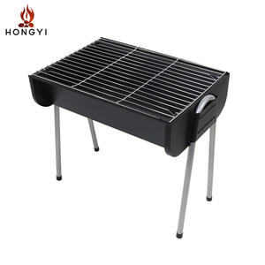 เตาปิ้งย่างพกพา HONGYI ขนาด 48x31x43 ซม. ทำจากสแตนเลสอเนกประสงค์ สำหรับปิ้งย่างกลางแจ้ง ปิ้งย่างไร้ควัน ไม่ติดกระทะ ใช้ถ่าน - Product Image 4