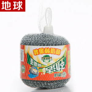 Earth Steel Wool Cleaning Ball 3-Pack Galvanized Rust Proof Kitchen Durable - Product Image 1