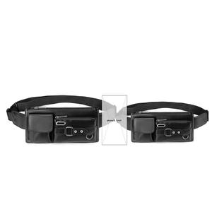 Borsa da uomo classica in pelle PU marsupio con tasca per Smartphone stile coreano da esterno Casual borsa nera sul petto per viaggi d'affari - Product Image 5