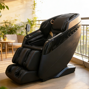 เก้าอี้นวดไฟฟ้าแบบไร้แรงโน้มถ่วง รูปทรง <span class=keywords><strong>S</strong></span>+L พร้อมระบบนวดชิอัตสึ 10D  3D 4D 5D  ระบบสั่นสะเทือน ประคบร้อนเพื่อสุขภาพ  พร้อมฟังก์ชั่นดนตรี  นวดขาและทั่วร่างกาย - Product Image 1