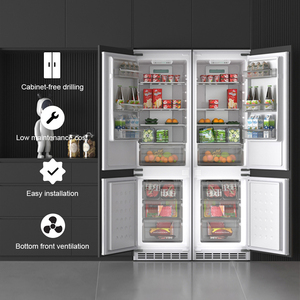 Réfrigérateur encastrable ultra-plat 230L 540mm Double porte No Frost Silencieux Écoénergétique Blanc Certifié Energy Star - Product Image 4