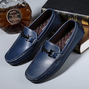 Chaussures plates respirantes pour hommes, mocassins polyvalents à semelle souple, à enfiler, décontractées, à la mode, pour tous les jours, quatre saisons - Product Image 4