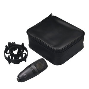 Ensemble de microphone à condensateur à montage antichoc PGA27 avec carte son pour l'enregistrement karaoké en direct pour l'utilisation d'un téléphone intelligent - Product Image 3