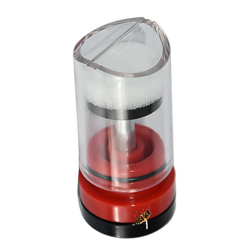 Queen Bee Marker Red Transparent Mark Plastic Box Queen Rearing