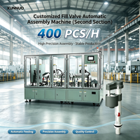 Máquina de ensamblaje automático de alta precisión XUNNUO para válvulas de llenado de motores PLC personalizadas