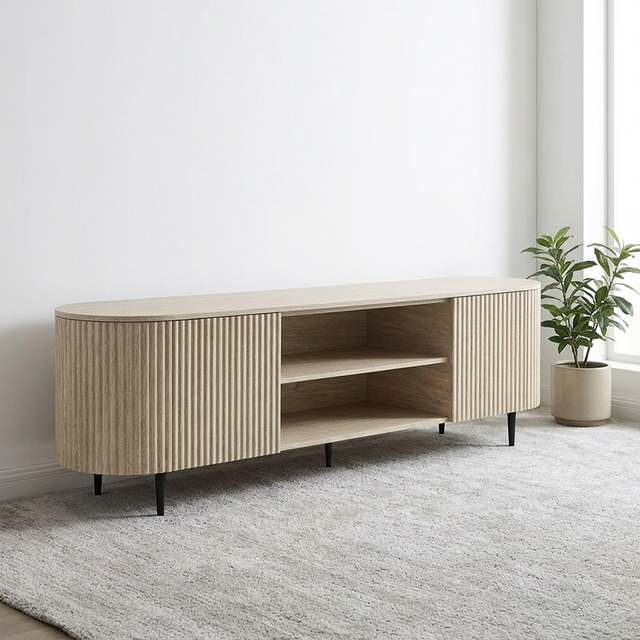 Nordic Style Wooden TV Stand Apartment Hotel Furniture Luxury TV Table Custom Home Storage Minimalist Floor Modern TV Cabinet