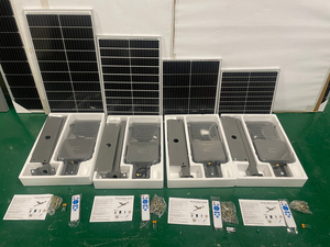 Lampe <span class=keywords><strong>solaire</strong></span> de rue LED à panneau mono TOP de haute qualité en aluminium super lumineux 5054 LED 500W 400W 300W, étanche, bornes XT60 - Product Image 3