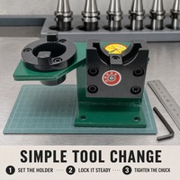 Support de fixation vertical/horizontal DONGMA BT30 BT40 BT50 pour porte-outil CNC, dispositif de serrage pour fraiseuse – Vente en gros