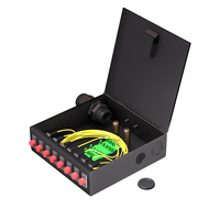 35MM Industrial-grade Small Guideway Optical Fiber 8/16-core Fttx 4/8-port ST SC FC LC Optical Fiber Terminal Box