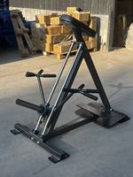 Machine à Rangées Linéaires en Acier Haiboer, Fabriquée en Chine, Équipement de Fitness pour Salle de Sport, Charge par Plaques, Capacité 1.6T, Certifiée ISO9001/CE, pour Entraînement des Bras