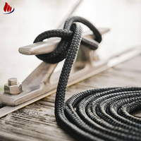 Cordage d'amarrage en nylon et polyester résistant aux UV et à l'eau salée pour bateaux, cordage de stationnement marin, taille personnalisée