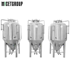 400L anahtar teslimi bira mayalama sistemi kullanılan düşük fiyat yüksek kalite paslanmaz çelik yalıtımlı basınçlı fermantasyon tankı