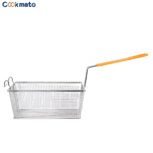 Cesta comercial <span class=keywords><strong>para</strong></span> patatas fritas, freidora de aceite de malla de alambre de hierro, freidora de patatas fritas, colador de <span class=keywords><strong>comida</strong></span> rápida - Product Image 1