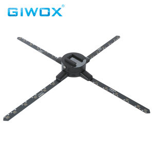 Giwox Holo 65 WiFi 1080p LED proiettore 3D ologramma digitale schermo olografico schermo altre apparecchiature pubblicitarie