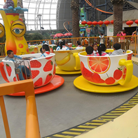 Attractions de fête foraine pour enfants, manèges à tasses rotatives, manèges pour enfants à vendre